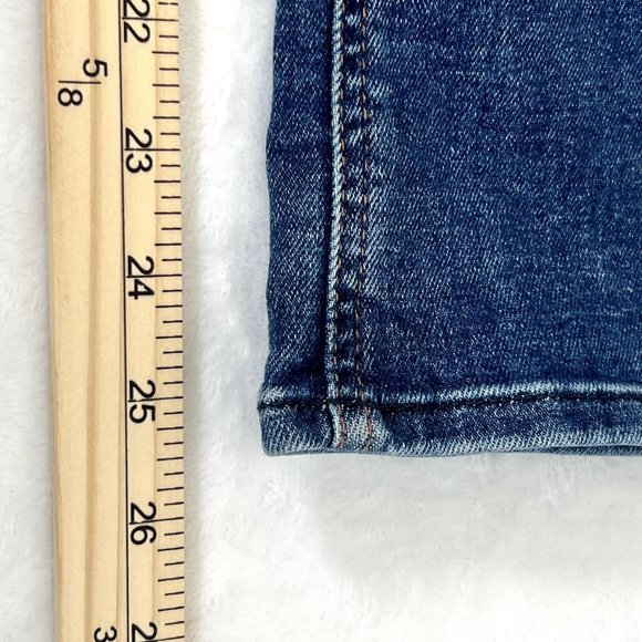 Jen7 For All Mankind Cropped Kick Jeans Size 16 - Picture 6 of 7